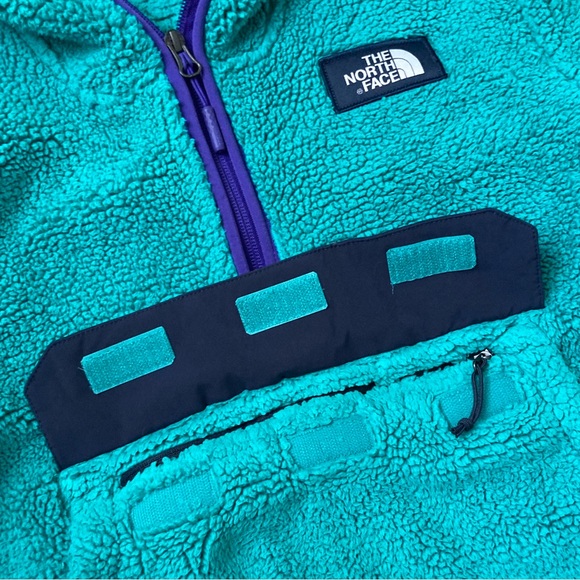 [The North Face] Sherpa Hoodie Kangaroo Pocket Sweartshirt Small - Picture 8 of 11